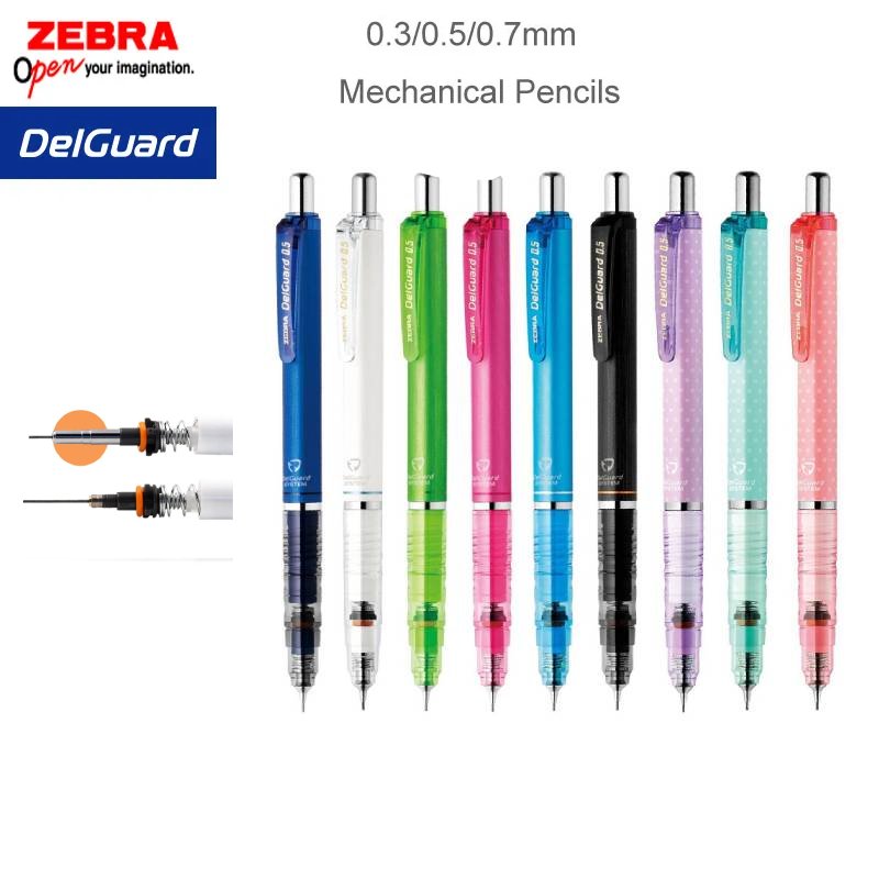 Zebra Pen Sarasa - ZEBRA DelGuard ołówek automatyczny japońskie artykuły