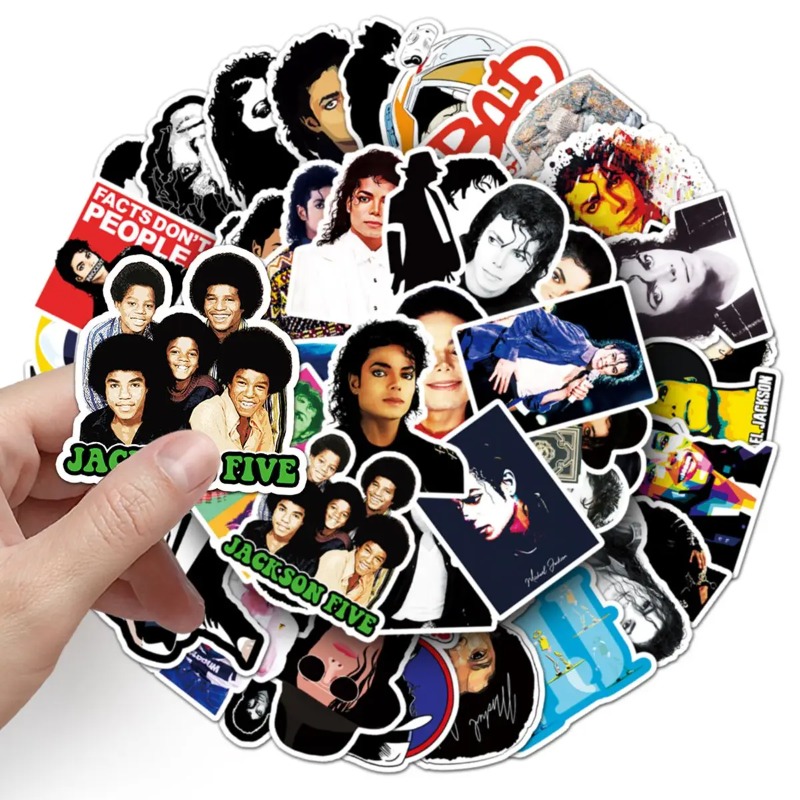 Memo Pad Sticky - 50 zdjęć Michaela Jacksona, kreatywna gwiazda,
