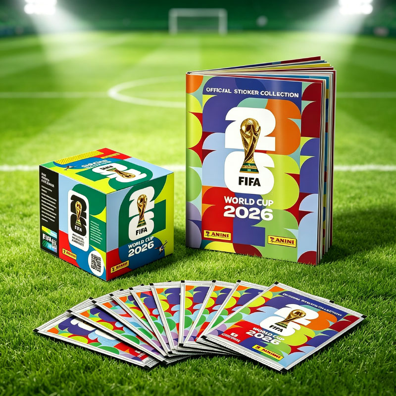 Cardstock Paper Pack - Licencjonowane naklejki Panini FIFA World Cup