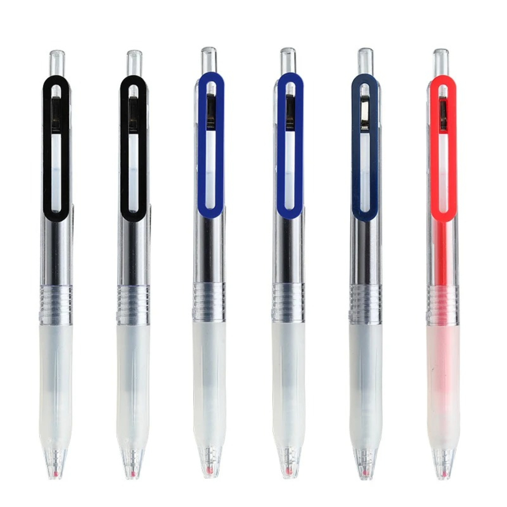 Muji Stationery Gel Pen - Zestaw długopisów żelowych MUJIS Press 0.5mm