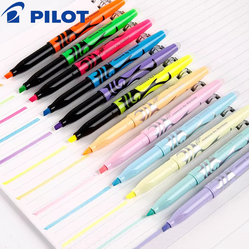Pilot Pen Frixion - 6/12 szt. Japońskie markery z gumką