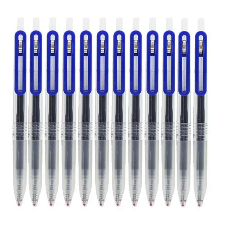 Muji Stationery Gel Pen - 1/3 sztuk/zestaw 0.5mm długopisy żelowe egzamin