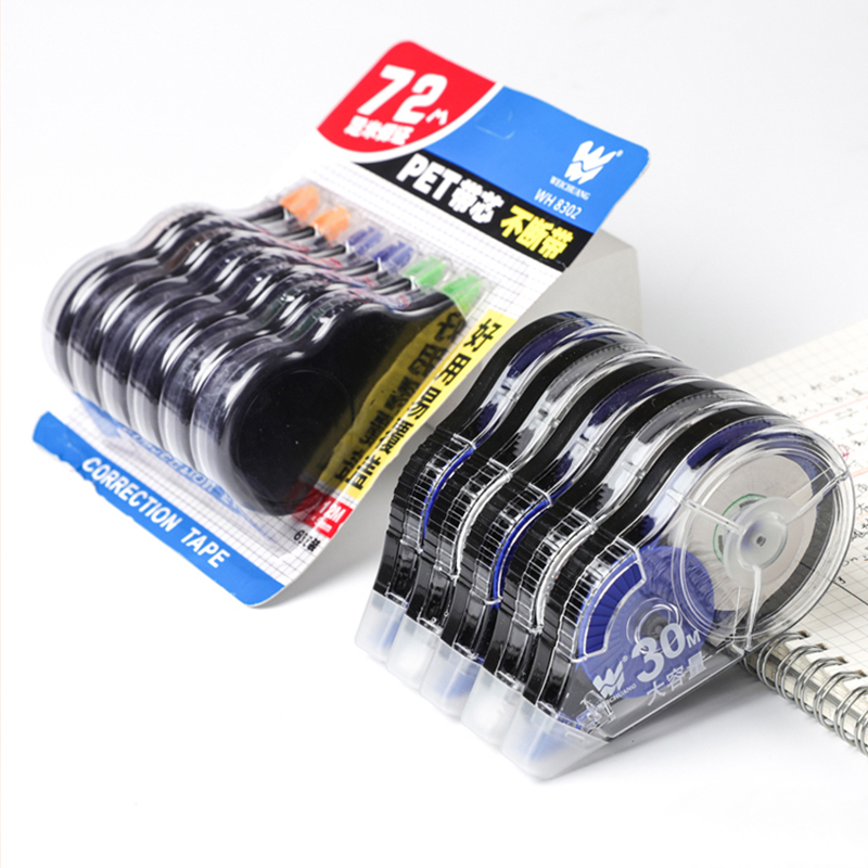 Correction Tape Roller - 6 sztuk/zestaw szkolna taśma korekcyjna rolka