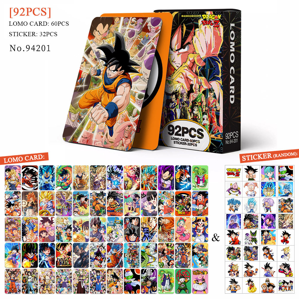 Cardstock Paper Pack - Zestaw Kolekcjonerskich Kart Dragon Ball Z