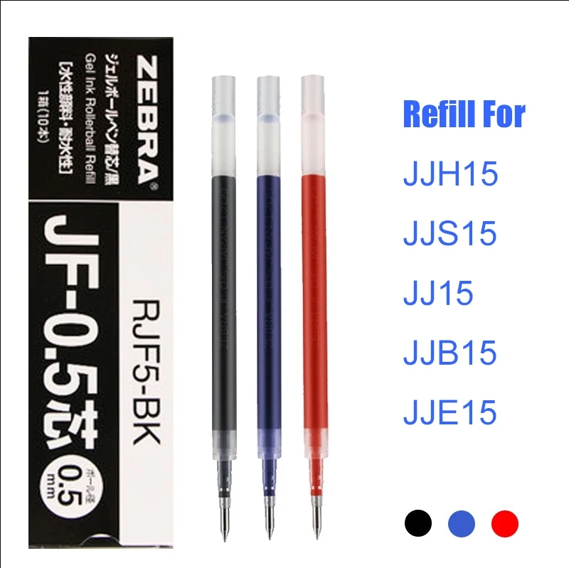 Zebra Pen Sarasa - Liftmaster Zebra wkłady żelowe 10 sztuk/partia