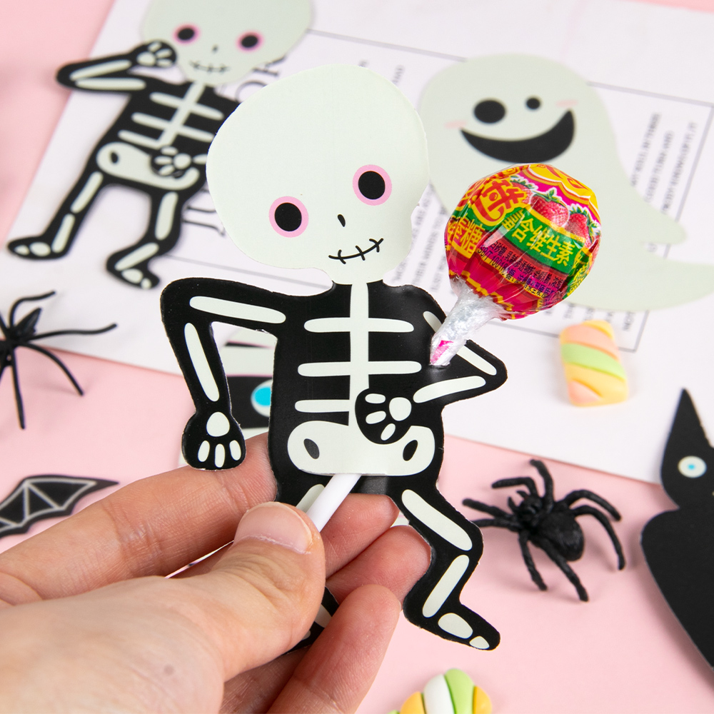 Cardstock Paper Pack - 30 szt. Halloweenowe papierowe karty DIY
