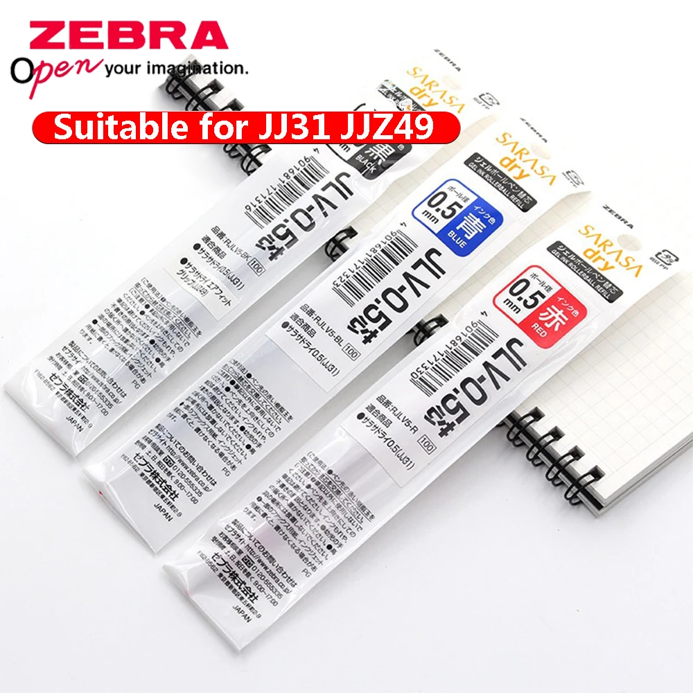 3 szt. ZEBRA JLV-0.5 szybkosch – Zebra Pen Sarasa recenzja i cena