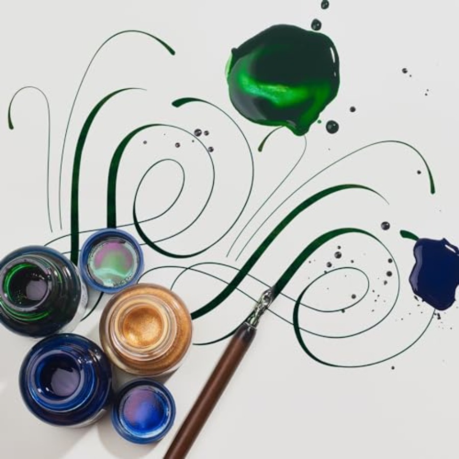 1110702 Tusz do kaligrafii, bu – Calligraphy Ink Bottle recenzja i cena