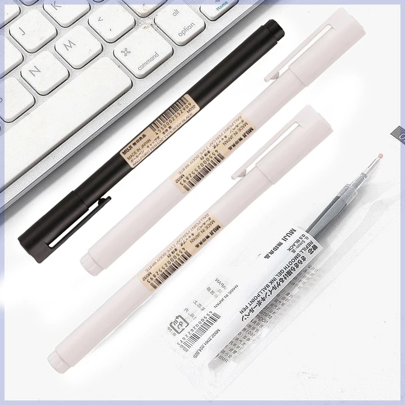 Zestaw wkładów do długopisów ż – Muji Stationery Gel Pen recenzja i cena