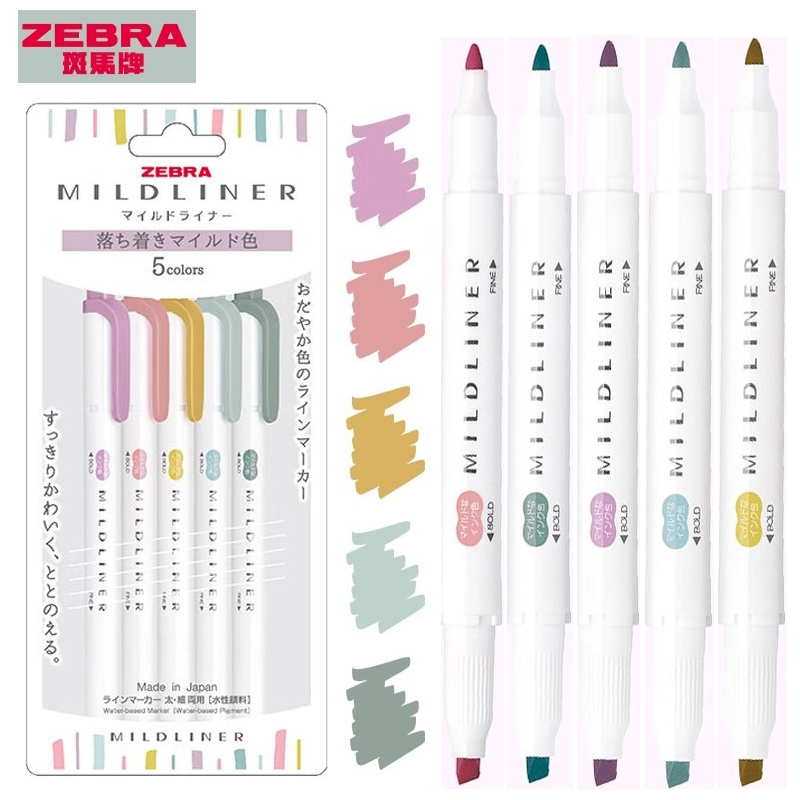 Zebra Mildliner Zakreślacz, Dw – Zebra Pen Mildliner recenzja i cena
