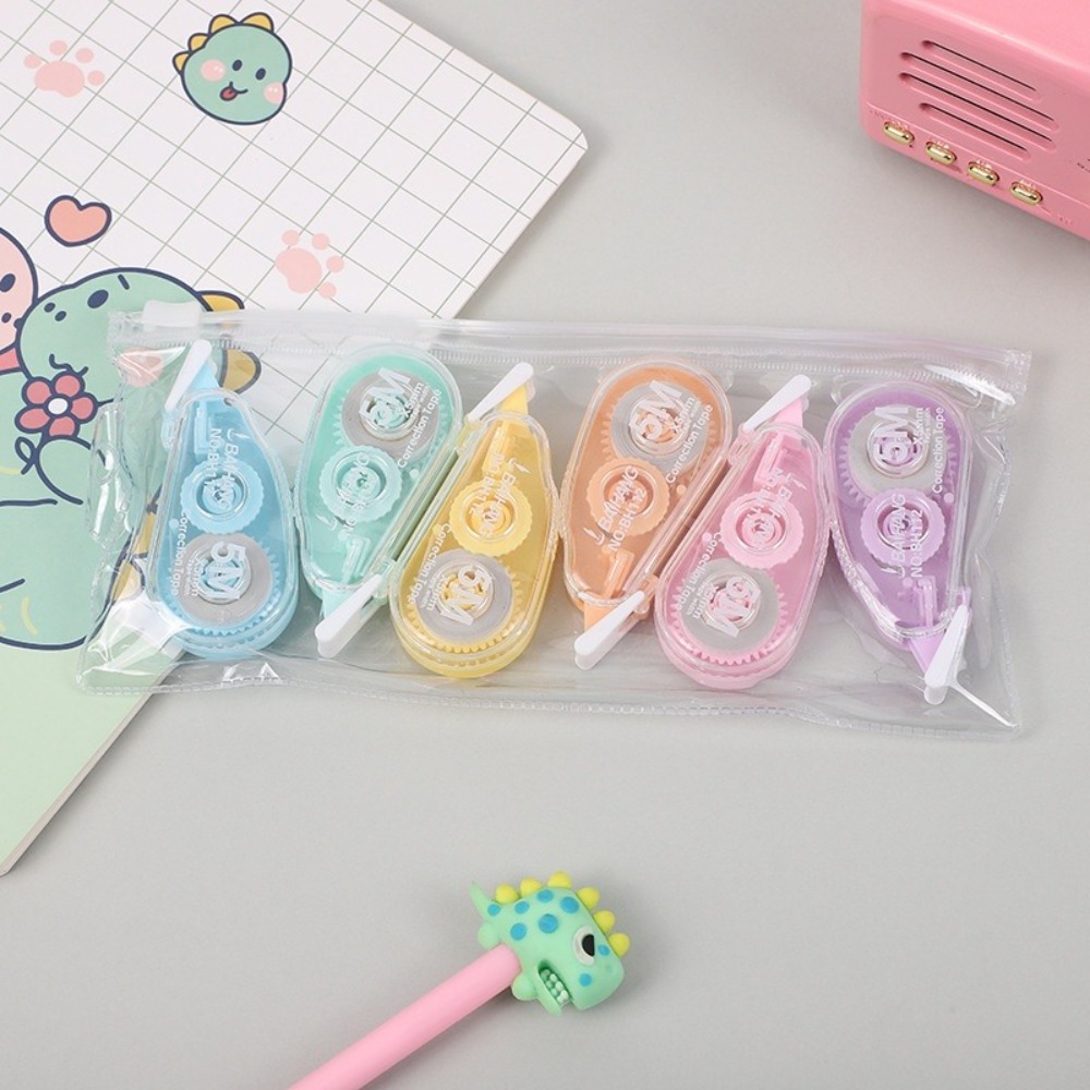 6 sztuk/zestaw Torba Korektor  – Correction Tape Roller recenzja i cena