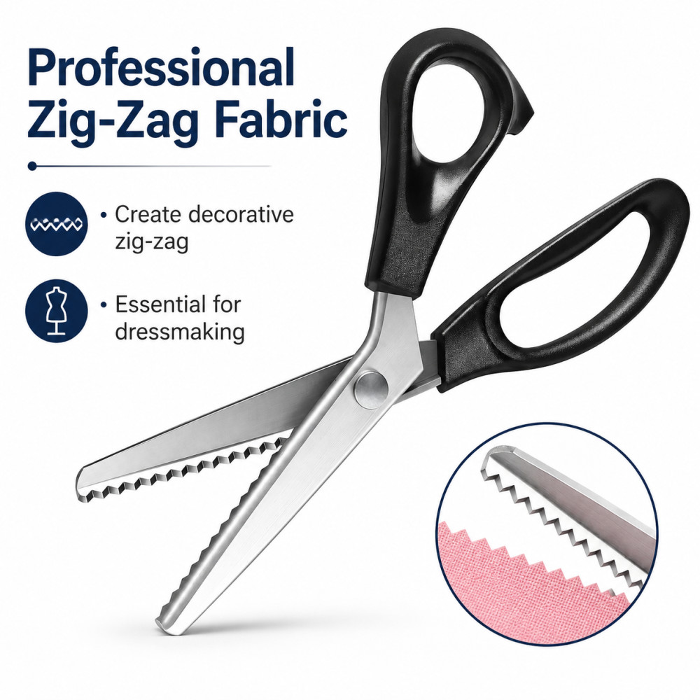 Nożyce zygzak ze stali nierdze – Scissors Stainless Craft recenzja i cena