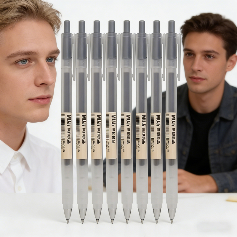 Zestaw długopisów MUJI, 6/8 sz – Muji Stationery Gel Pen recenzja i cena