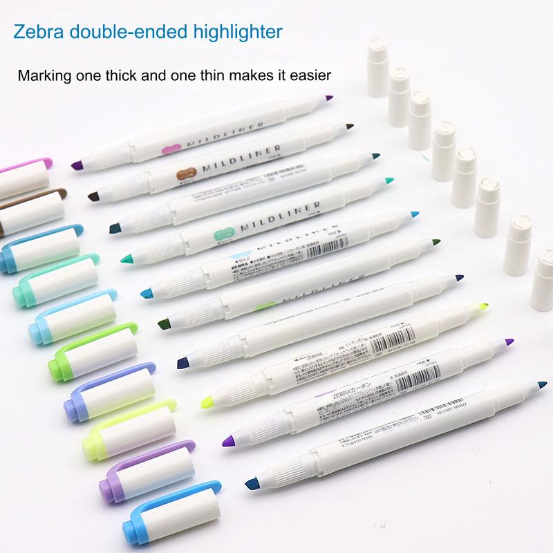 Zebra 25/35 kolorów zestaw zak – Zebra Pen Mildliner recenzja i cena