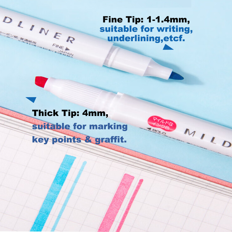 Zebra 25/35 kolorów zestaw zak – Zebra Pen Mildliner recenzja i cena