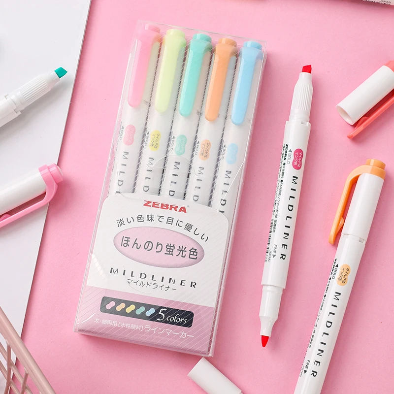 ZEBRA Mildliner zakreślacz WKT – Zebra Pen Mildliner recenzja i cena