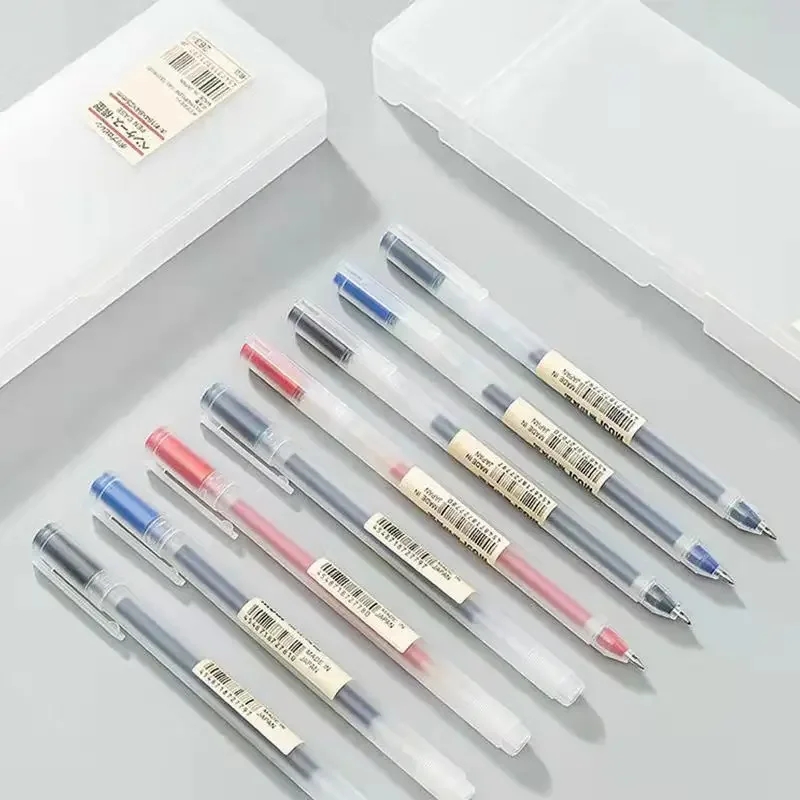 3-6 sztuk Kawaii długopis żelo – Muji Stationery Gel Pen recenzja i cena