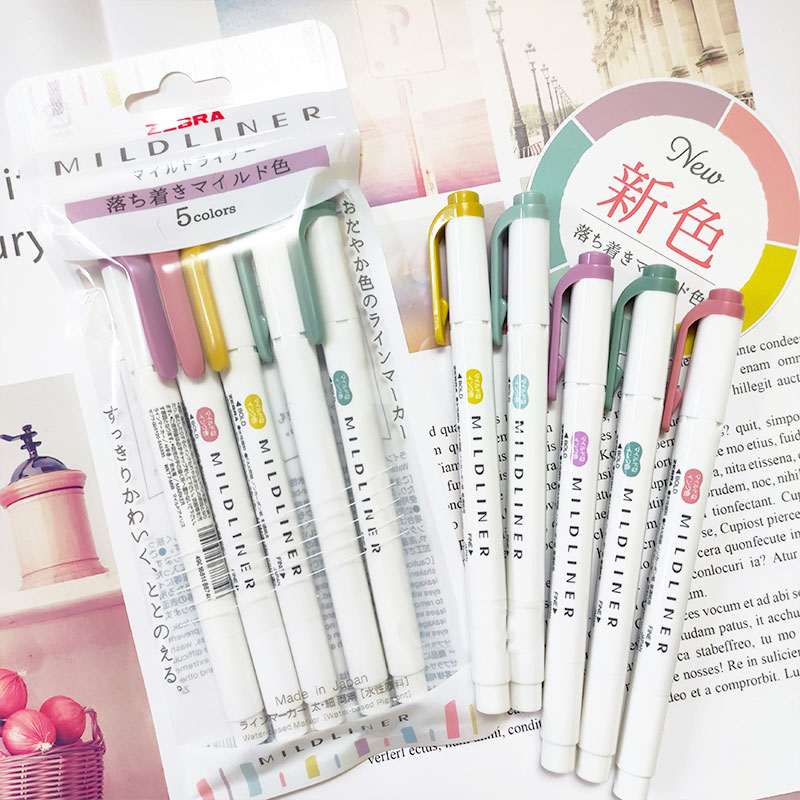 NOWE markery rozświetlacze zeb – Zebra Pen Sarasa recenzja i cena