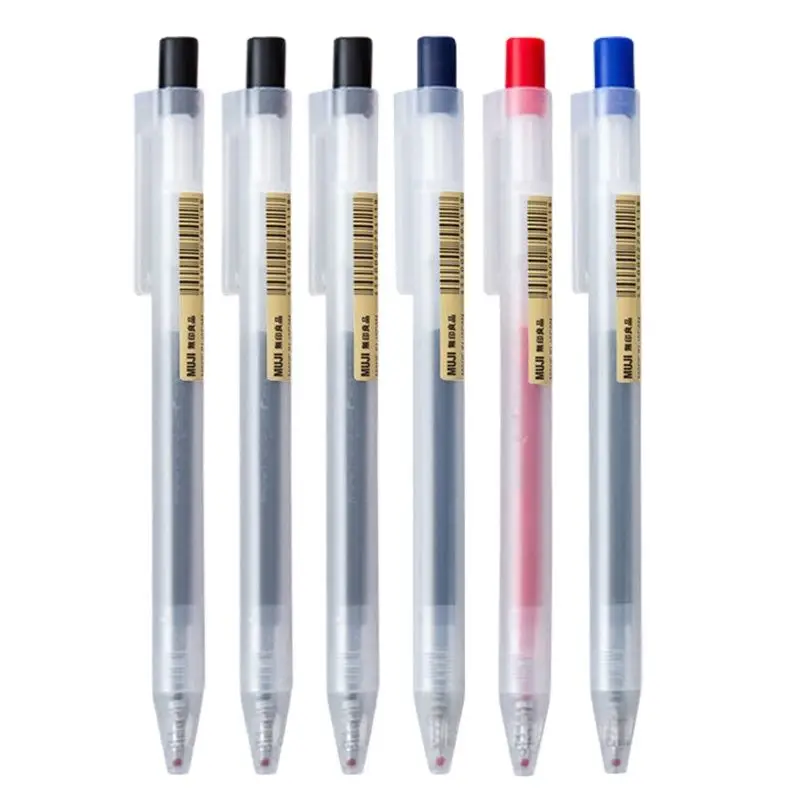 1/3 sztuk/zestaw Kawaii MUJIs  – Muji Stationery Gel Pen recenzja i cena