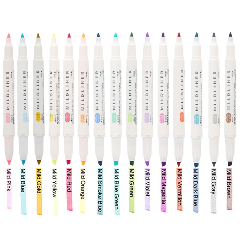 Japonia ZEBRA WKT7 nowy Mildli – Zebra Pen Mildliner recenzja i cena