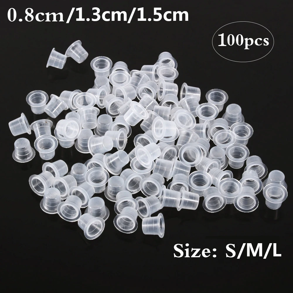 100 sztuk tatuaż plastikowe ku – Calligraphy Ink Bottle recenzja i cena