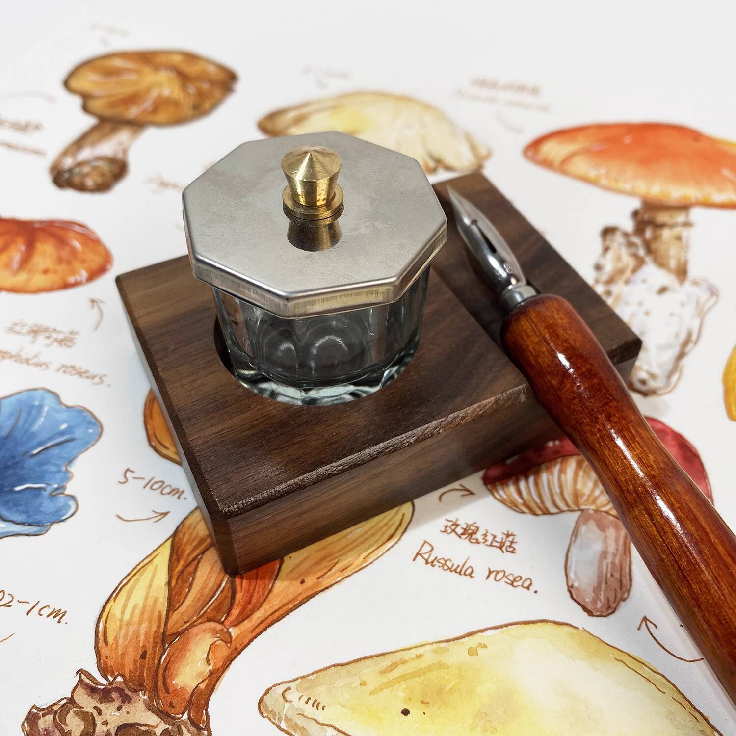 Podstawka na pióro do kaligraf – Calligraphy Ink Bottle recenzja i cena