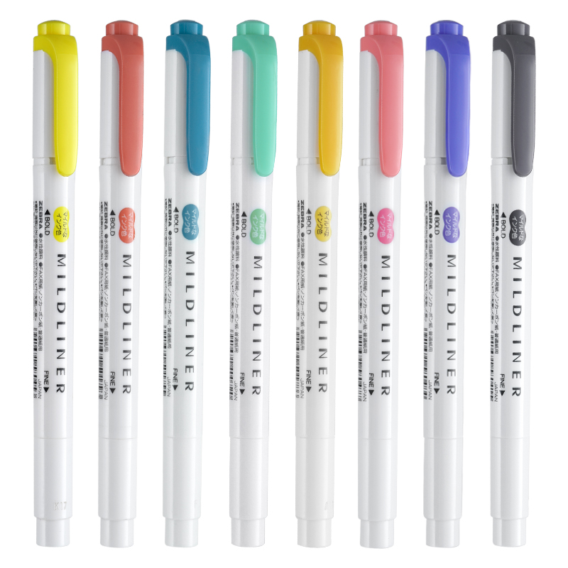 Zebra Mildliner Liner Dwugłowy – Zebra Pen Mildliner recenzja i cena