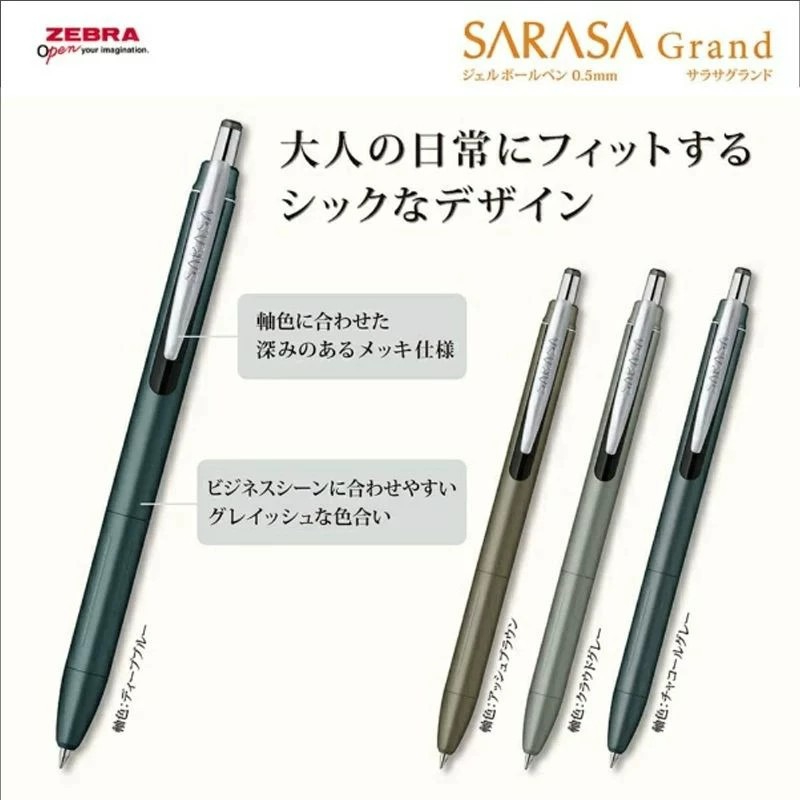 Długopis żelowy ZEBRA JJ57 New – Zebra Pen Sarasa recenzja i cena
